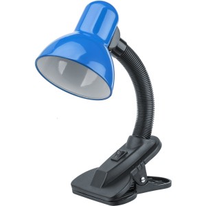 Светильник Navigator 61 641 NDF-C011-60W-B-E27 прищепка, синий