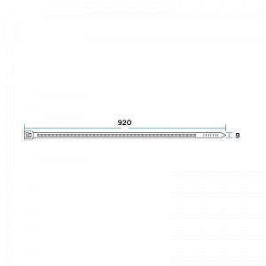 Стяжка кабельная нейлоновая 920x9,0мм, белая (25 шт/уп) REXANT