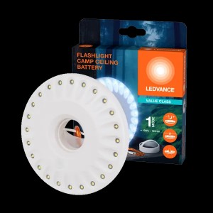 Кемпинговый фонарик 1.2W 4000K IP20 Батарейки 3хАА - FLASHLIGHT CAMPING BATTERY LEDVANCE