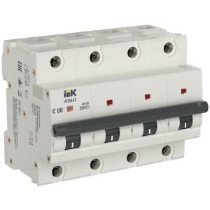 ARMAT Автоматический выключатель M10H 4P C 80A IEK
