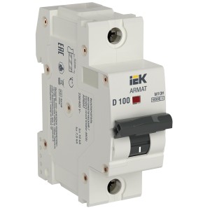 ARMAT Автоматический выключатель M10H 1P D 100A IEK
