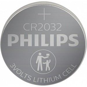 CR2032P5/51 Батарейки Philips CR2032P5/51 литиевые 1х5шт. CR2032-1BL (5/100/1000/78000)