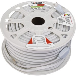 СД Лента Navigator 71 933 NLS-2835R92-9-IP67-220V-NEONLED R20
