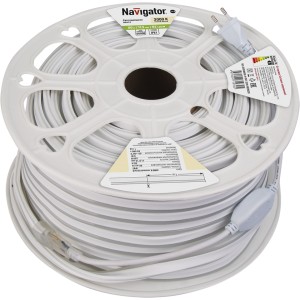 СД Лента Navigator 71 930 NLS-2835WW92-9-IP67-220V-NEONLED R20