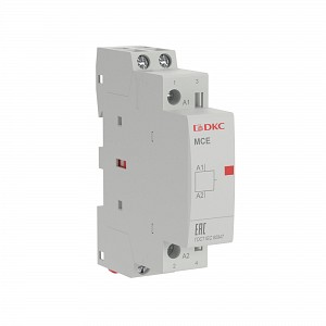 Контактор модульный YON макс (YON max) типа MCE, 2P, 25A, 240В, 2НО DKC (MCE-25-20-A240)