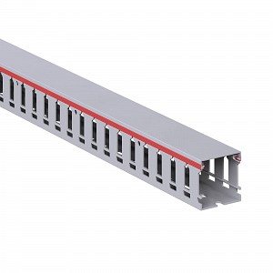 Короб перфорированный RL12 40x40 серый QUADRO DKC (00134RL)