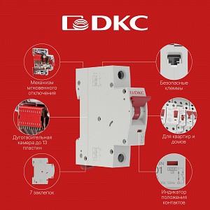 УЗИП, тип 2, 4 полюса, Imax 40kA, со сменным модулем, Un 440V DKC (SPD-T2-3N40P440)
