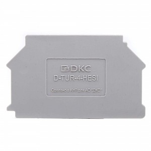 Изолятор торцевой для клеммы TUR-4-HESI DKC (D-TUR-4-HESI)