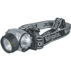 Фонарь Navigator 61 437 NPT-H14-3AAA налоб.3 реж.1 COB LEDx1Вт,блист.