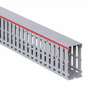 Короб перфорированный RL12 40x80 серый QUADRO DKC (00149RL)