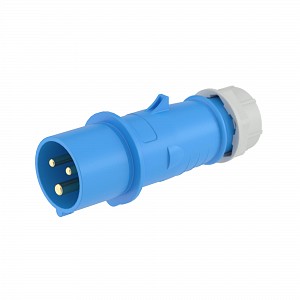 Вилка кабельная 16A 2P+E IP44 переносная 230V DKC (DIS2131633)