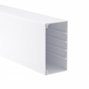 ТА-GN 150x80 Кабель-канал (короб) с крышкой, с направляющими для установки разделителей DKC (01792)