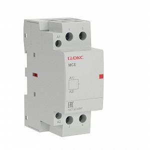 Контактор модульный YON макс (YON max) типа MCE, 2P, 63A, 240В, 2НО DKC (MCE-63-20-A240)