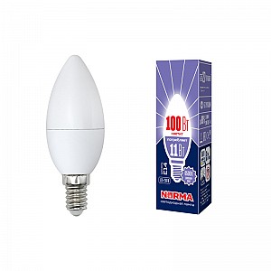 Лампы светодиодные Volpe LED-C37-11W/DW/E14/FR/NR картон