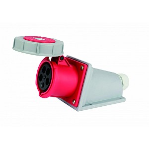 Розетка стационарная 3Р+РЕ+N 63А 380В IP67 РС-103 Dekraft (26206DEK)