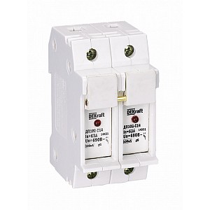 Вставка-держатель ДП-102-2P С14 Dekraft (21387DEK)