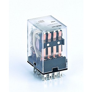 Реле промежуточное 4 конт. с LED инд. 5А 230В AC ПР-102 Dekraft (23900DEK)