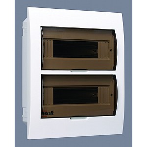 Корпус пластиковый встраиваемый на 24 модуля IP41 ЩРВ-П-24 Dekraft (31006DEK)