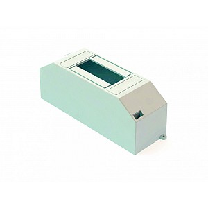 Корпус пластиковый навесной на 1-2 модуля IP30 БЕЛЫЙ ЩРН-П-1/2 Dekraft (31030DEK)