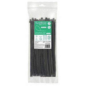 Стяжка кабельная MultiSet 370х4.8 Чёрная (100шт) Systeme (Schneider) (IMT37048B)