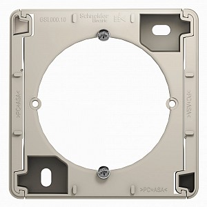 GLOSSA коробка для наружного монтажа молочный Systeme (Schneider) (GSL000900)