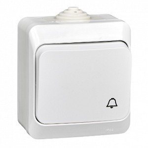 Кнопка нажимная (сх. 1) IP44 Systeme (Schneider) (KA10-041B)