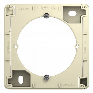 GLOSSA Коробка наружная бежевая Systeme (Schneider) (GSL000200)