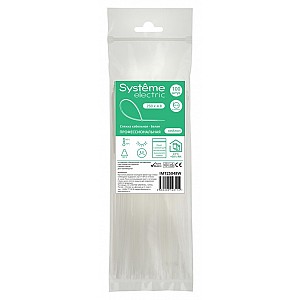 Стяжка кабельная MultiSet 250х4.8 Белая (100шт) Systeme (Schneider) (IMT25048W)