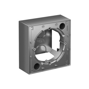 Коробка ATLASDESIGN для наружного монтажа сталь Systeme (Schneider) (ATN000900)