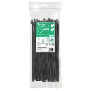 Стяжка кабельная MultiSet 300х3.6 Чёрная (100шт) Systeme (Schneider) (IMT30036B)