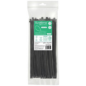 Стяжка кабельная MultiSet 250х4.8 Чёрная (100шт) Systeme (Schneider) (IMT25048B)