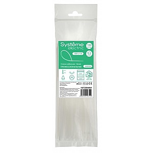Стяжка кабельная MultiSet 300х4.8 Белая (100шт) Systeme (Schneider) (IMT30048W)
