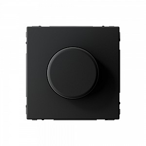 ARTGALLERY светорегулятор (диммер) повор-нажим, LED, RC, 400Вт, механизм, карбон Systeme (Schneider) (GAL001023)