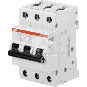 Выключатель автоматический трехполюсный 32А С S203 6кА ABB (2CDS253001R0324)
