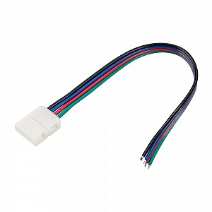 Коннектор выводной FIX-RGB-10мм-150мм-X1 (4-pin) (ARL) Arlight (023952)