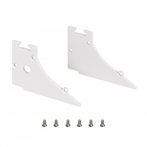 Заглушка FANTOM-W45-BEVEL WHITE (металл) Arlight (039954)