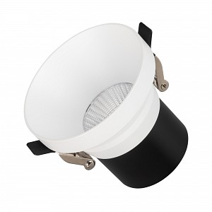 Светильник MS-VOLCANO-BUILT-R82-10W Warm3000 (WH, 38 deg, 230V) (IP20 металл, 5 лет) Arlight (033663)
