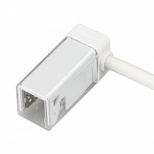Коннектор питания ARL-MOONLIGHT-1712-CON-POWER-LR-WH ARL, пластик Arlight (028053)