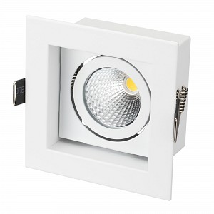 Светильник CL-KARDAN-S102x102-9W Warm (WH, 38 deg) (ARL, IP20 Металл, 3 года) Arlight (024137)