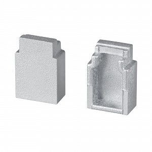 Заглушка WALL-FANTOM-BENT-W10-SIDE глухая (Пластик) Arlight (043909)