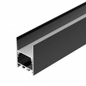 Профиль SL-COMFORT-3551-2000 ANOD BLACK (ARL, Алюминий) Arlight (031730)