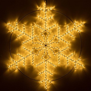 Фигура ARD-SNOWFLAKE-M3-920x920-432LED Warm 230V, 30W Ardecoled, IP65 Arlight (034251)