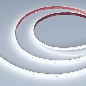 Лента светодиодная 10 Вт/м 24В IP65 6000K 480LED/м COB-X480-8-10mm CSP 5 м Arlight (045854)