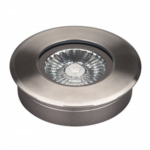 Светильник ART-GROUND-SLIM-R150-12W Warm3000 (SL, 35 deg, 24V) (IP67 Металл, 3 года) Arlight (038166)