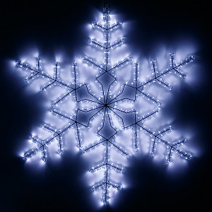 Фигура ARD-SNOWFLAKE-M3-920x920-432LED White 230V, 30W ARDCL, IP65 Arlight (025306)