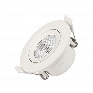 Светильник LTD-POLAR-TURN-R80-5W Warm3000 (WH, 36 deg, 230V) (ARL, IP20 Пластик, 3 года) Arlight (032857)