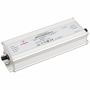 Блок питания ARPV-LG24200-PFC-A (24V, 8.3A, 200W) (ARL, IP67 Металл, 5 лет) Arlight (030019)