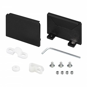 Заглушка SL-LINIA69-FANTOM SEAMLESS BLACK глухая ( Металл) Arlight (034874)