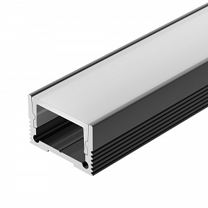 Профиль SL-SLIM20-H13-2000 BLACK (Алюминий) Arlight (037112)