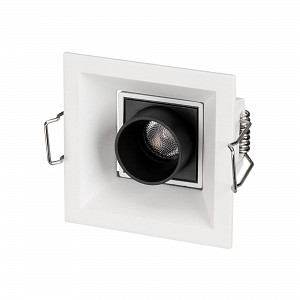 Светильник MS-ORIENT-BUILT-TURN-TC-S67x67-3W Warm3000 (WH-BK, 30 deg, 230V) (ARL, IP20 Металл, 5 лет) Arlight (031927)